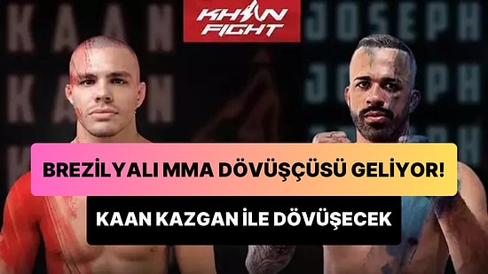 Brezilyalı Dövüşçü, Kaan Kazgan ile Dövüşecek: 'Savaş Cebeci'nin Eğlenerek İzleyeceği Bir Dövüş Olacak'