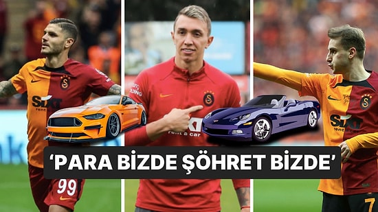 Bunlar Nasıl Paralar: Galatasaraylı Futbolcuların Hangi Arabalara Bindiğini Görünce Şaşırıp Kalacaksınız!