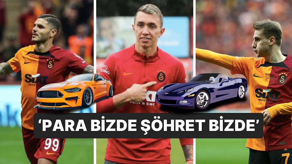 Bunlar Nasıl Paralar: Galatasaraylı Futbolcuların Hangi Arabalara Bindiğini Görünce Şaşırıp Kalacaksınız!
