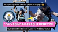 4100 Metreden Paraşütle Atlayan 104 Yaşındaki Kadın Guinnes Rekorlar Kitabına Girdi