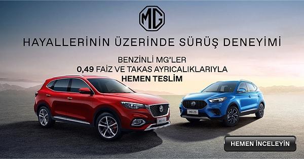 Standartların üzerinde güvenlik deneyimi sunan yeni MG HS Benzinli ve sınıfının en büyüğü MG ZS Benzinli modelleri ile yollara hükmet!
