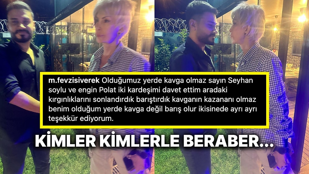 Neler Oluyor? Engin Polat, Kendisi ve Eşi Dilan Hakkında Söylemediğini Bırakmayan Seyhan Soylu ile Buluştu!