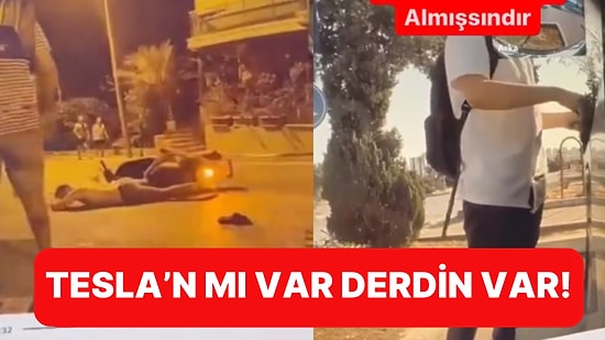 Tesla Aldıktan Sonra Araç Kamerasına Yansıyan Görüntüler Sahibini Şaşırttı!