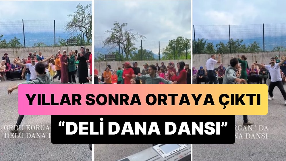 'Deli Dana Dansı'nın Mucidi Adam Bir Düğünde Yine Aynı Dansı Yaparak Gündem Oldu