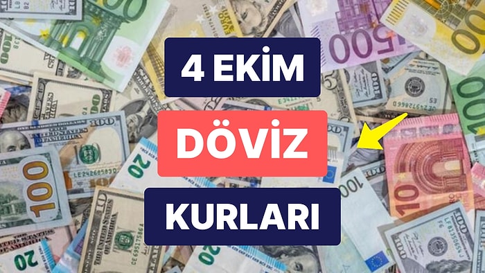 4 Ekim 2023 Güncel Döviz Kuru USD Fiyatı: Bugün Dolar Fiyatı Ne Kadar? 1 Dolar Ne Kadar, Kaç TL?