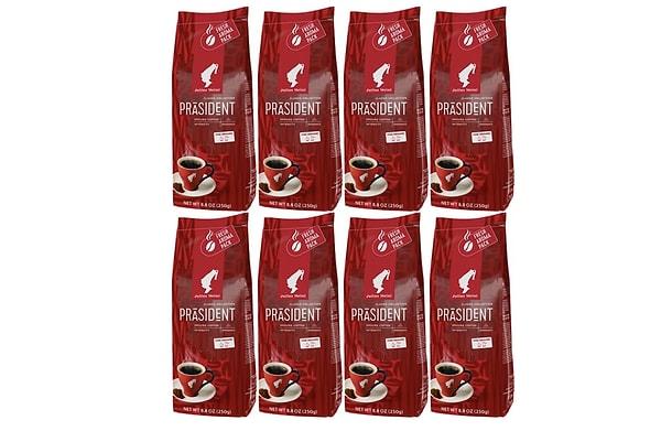 Julius Meinl President Blend Öğütülmüş Filtre Kahve 250 gr x 8 Adet