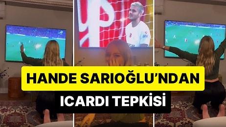 Hande Sarıoğlu'nun Icardi'nin Golüne Verdiği Tepki: 'Penaltıdan Atmaz Benimki'