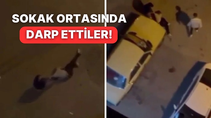 Adana'da Mahalle Sakinleri  Uyuşturucu Kullananları Sokak Ortasında Darp Etti!