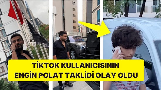 Gündemden Düşmeyen Engin Polat'ın Taklidini Yapan Kullanıcının Videosu Viral Oldu