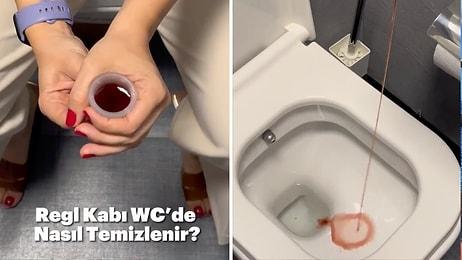 Regl Kabının Tuvalette Nasıl Temizlendiğini Merak Edenlere Ayrıntılı Bir Şekilde Anlatan Kadının Paylaşımı