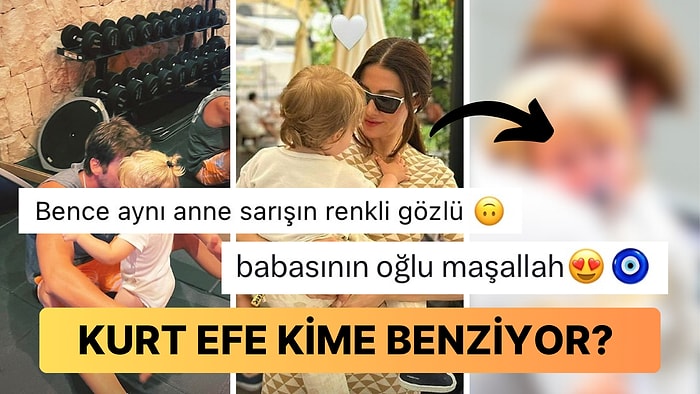 Kıvanç Tatlıtuğ İle Hastane Çıkışı Görüntülenen Kurt Efe'nin Kime Daha Çok Benzediği Tartışma Konusu Oldu!