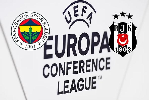 Fenerbahçe ve Beşiktaş, yarın oynayacakları maçta ülke puanına katkıda bulunabilirler.