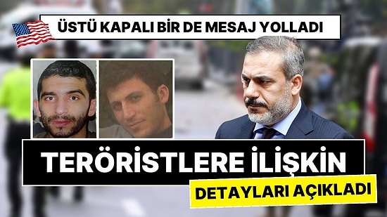 Hakan Fidan'dan Ankara Saldırısına İlişkin Açıklama: İki Teröriste İlişkin Detayları Paylaştı