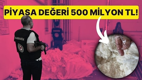 Piyasa Değeri 500 Milyon TL! Pamuğa Emdirdikleri Uyuşturucuyu Türkiye'ye Sokmak İstediler