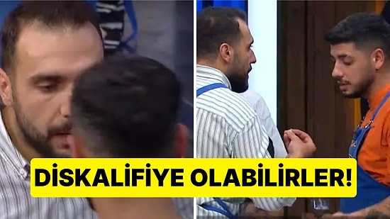 Diskalifiye mi Olacaklar? MasterChef'te Barış ve Barbaros'un Tartışması Kavgaya Döndü