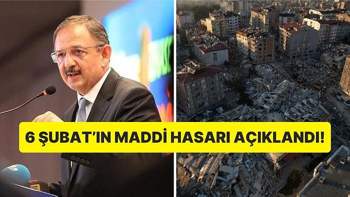 Bakan Özhaseki Açıkladı: 6 Şubat Depremlerinin Maliyeti Ortaya Çıktı!