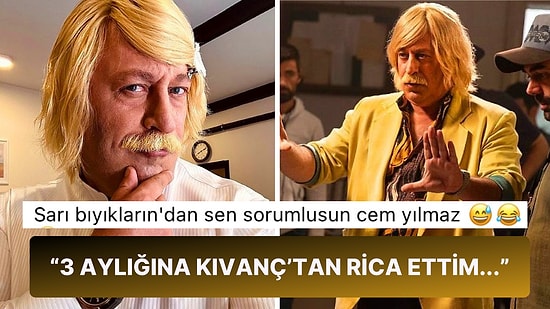 Cem Yılmaz Kıvanç Tatlıtuğ'a Yaptığı Bıyık Göndermesiyle Güldürdü!