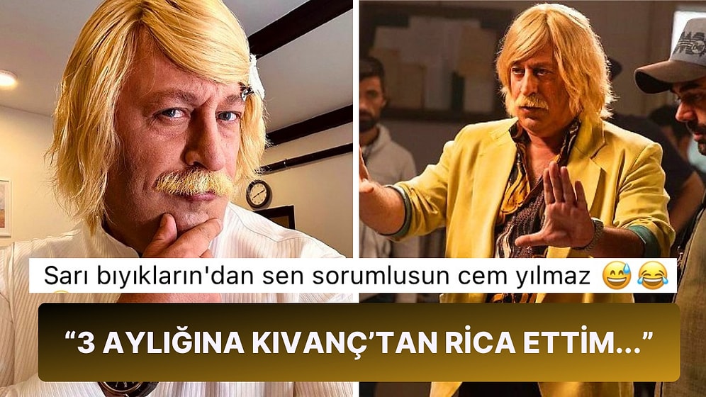 Cem Yılmaz Kıvanç Tatlıtuğ'a Yaptığı Bıyık Göndermesiyle Güldürdü!