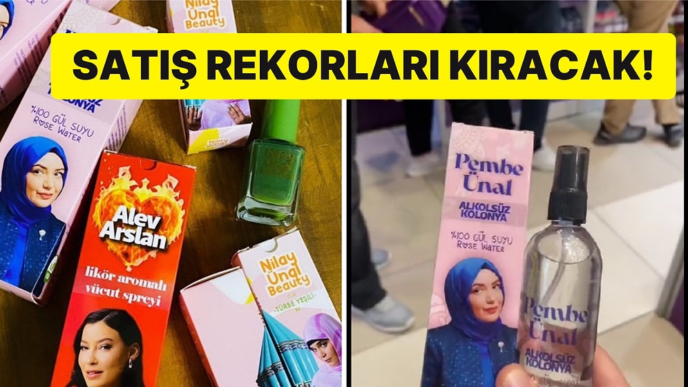 Pembe'nin Alkolsüz Kolonyasından Nilay'ın Türbe Yeşili Ojesine Kızılcık Şerbeti Ürünleri Gündem Oldu!