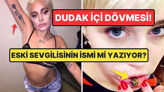 Gördüğünüz Anda Kafanızdan Dumanlar Çıkmasına Sebep Olup Dövme Yaptırmaya Tövbe Ettirecek İlginç Ünlüler!