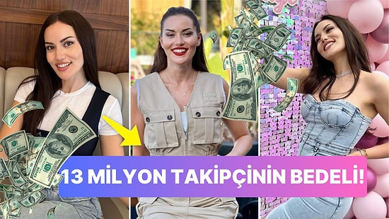 Fahriye Evcen'in Sosyal Medya Kazancı Bu Gece Kötü Düşler Görmenize Sebep Olabilir!