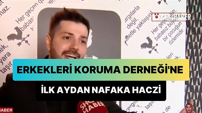 'Erkekleri Koruma Derneği' Kuran Adamın Derneğine Ödemediği Nafakalar Yüzünden Haciz Geldi