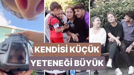 Türkiye'nin En Küçük Sokak Fotoğrafçısı Mirkan'ın Kendisinden Büyük Yeteneğini Ortaya Koyduğu Fotoğraflar