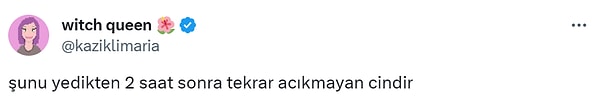 6. Karbonhidratların tok tutmadığına işaret edenler de oldu. 👇