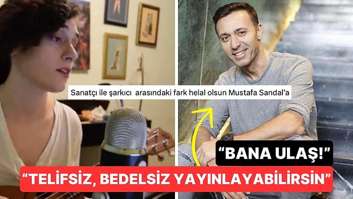 Mustafa Sandal'ın "Tövbelerim Yamalı" Şarkısını Yeniden Seslendiren Kadına Yaptığı Jest Alkış Topladı