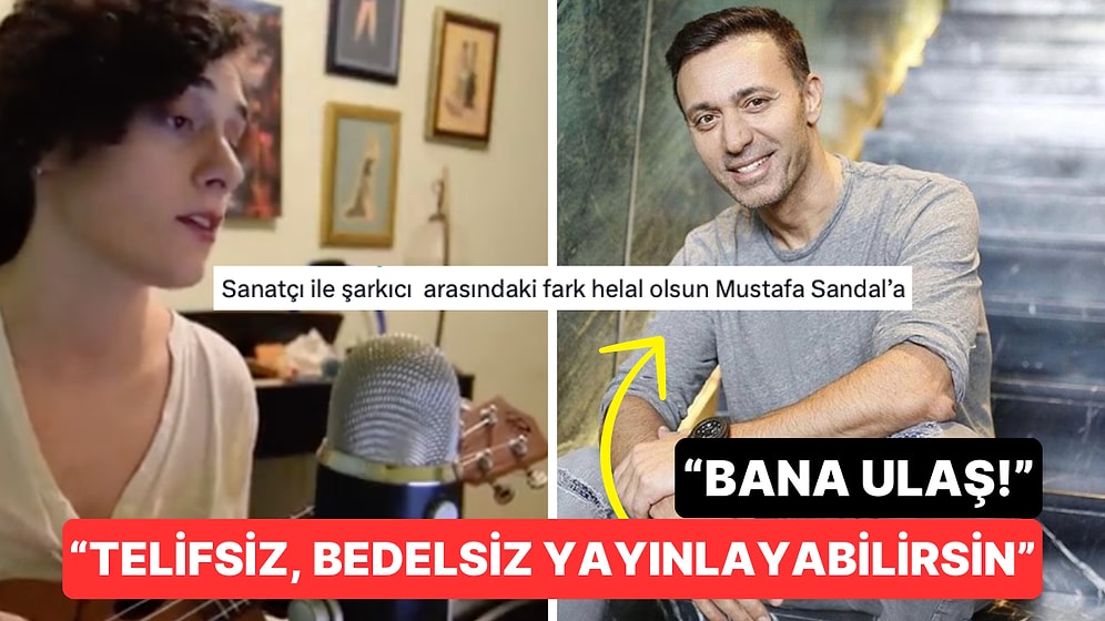 Mustafa Sandal'ın "Tövbelerim Yamalı" Şarkısını Yeniden Seslendiren Kadına Yaptığı Jest Alkış Topladı