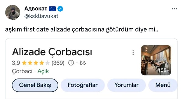 Çok iyi mekan, kesin gidilmeli 😂