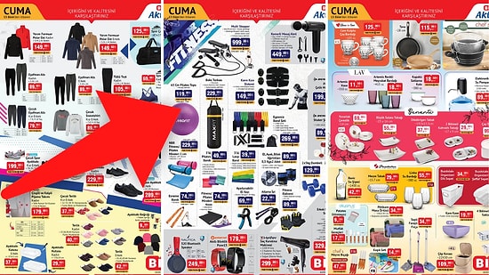 BİM'e Spor Malzemeleri Geliyor! 10 Ekim - 13 Ekim 2023 BİM Aktüel Ürünler İndirim Kataloğu