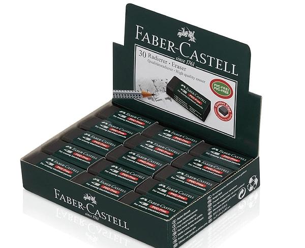 Faber-Castell 7089 Siyah Silgi 30'lu