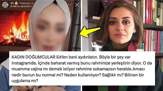 Cahiliye Devri'nde Yaşıyoruz! Vajinal Sünger Reklamı Yapan Kadının Sözleri Karşısında Kanınız Donacak