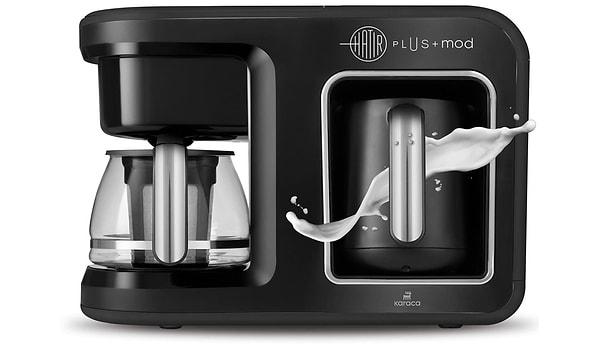 Karaca Hatır Plus Mod 5 in 1 Essential Kahve Makinesi Black Chrome