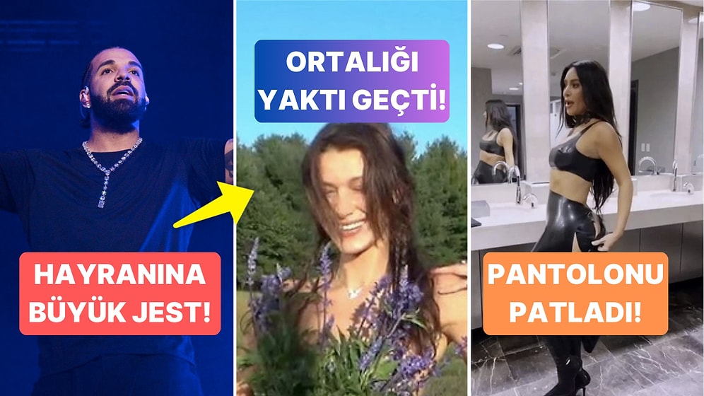 Kim Kardashian'ın Patlayan Pantolonundan Baston Yutmuş Gibi Yürüyen Modele Haftalık Yabancı Magazin Gıybeti!