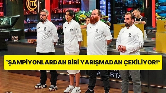 MasterChef'te Uğur'un Elenmesinden Sonra Eski Şampiyonlardan Birinin Yarışmadan Çekildiği İddia Edildi!