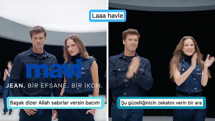 Mavi'nin Serenay Sarıkaya ve Kıvanç Tatlıtuğlu Film Gibi Reklamı Olay Oldu!