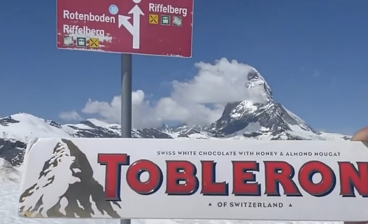 Рекламная кампания Toblerone