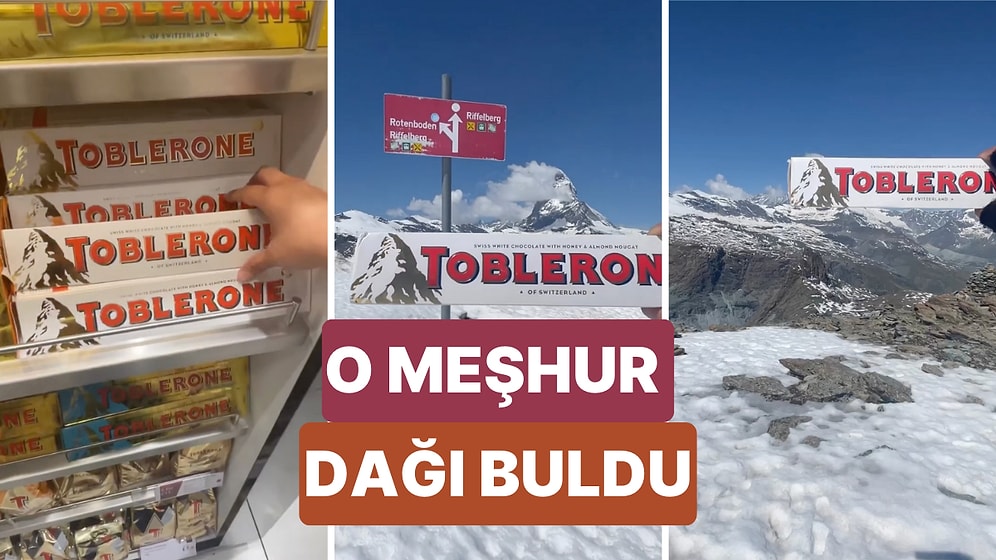 Tüm Dünyayı Gezerek Anılarını Takipçileriyle Paylaşan Kadın Toblerone Çikolatasının Üzerindeki Dağı Buldu