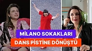 Esra Dermancıoğlu'nun Milano Sokaklarında Çılgınlar Gibi Dans Ettiği Anları Görmelisiniz