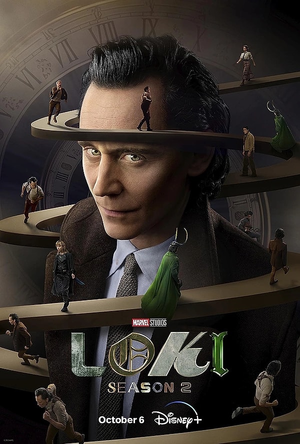 Loki, izleyicilerinin heyecanını paylaşıyor ve yeni sezonuyla ekranlara geri dönüşünü büyük bir görsel şölen ile kutluyor.