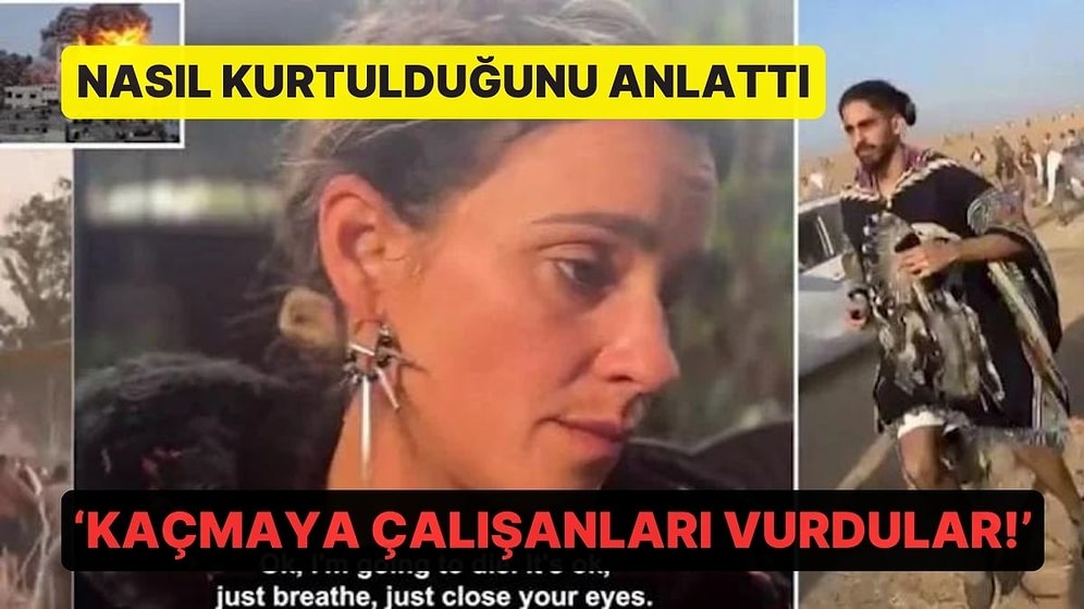 Hamas Militanlarının Paramotorlu Saldırısından Kurtuldu! Festival Alanından Nasıl Canlı Çıktığını Anlattı