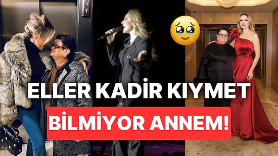 Hayatın Sillesini Yediği Gözyaşlarından Belli Olan Hadise Annesinden Bahsederken Kendine Engel Olamadı