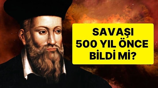 Nostradamus'un Tüyler Ürperten Kehaneti İsrail - Filistin Savaşı mı?