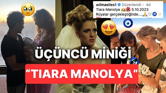 Öyle Bir Geçer Zaman Ki'nin Kötü Kadını Wilma Elles Üçüncü Kez Anne Oldu