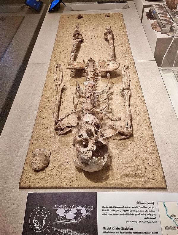 14. Antik Mısırdan kalma 35,000 yıllık insan kalıntıları.