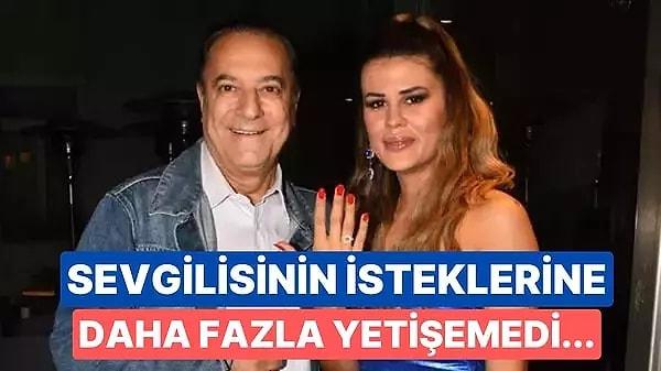 Mehmet Ali Erbil ve düğün hazırlıkları yaptığı 40 yaş küçük sevgilisi Gülseren Ceylan'dan şok ayrılık! Çiftin Ceylan'ın istekleri yüzünden ayrılık yaşadığı iddia edildi...