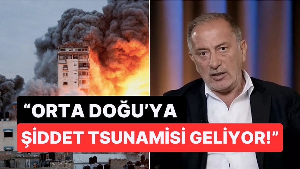 Fatih Altaylı'dan Dikkat Çeken Tepki: "Burada Audi’nizde Pudra Şekeri Çekerken ‘Bravo Hamas’ Demek Kolay!"