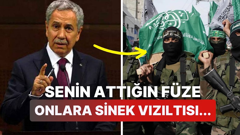 "Senin Ne Gücün Var!" Bülent Arınç, Hamas'ın İsrail'e Gerçekleştirdiği Harekâtı Sert Sözlerle Eleştirdi